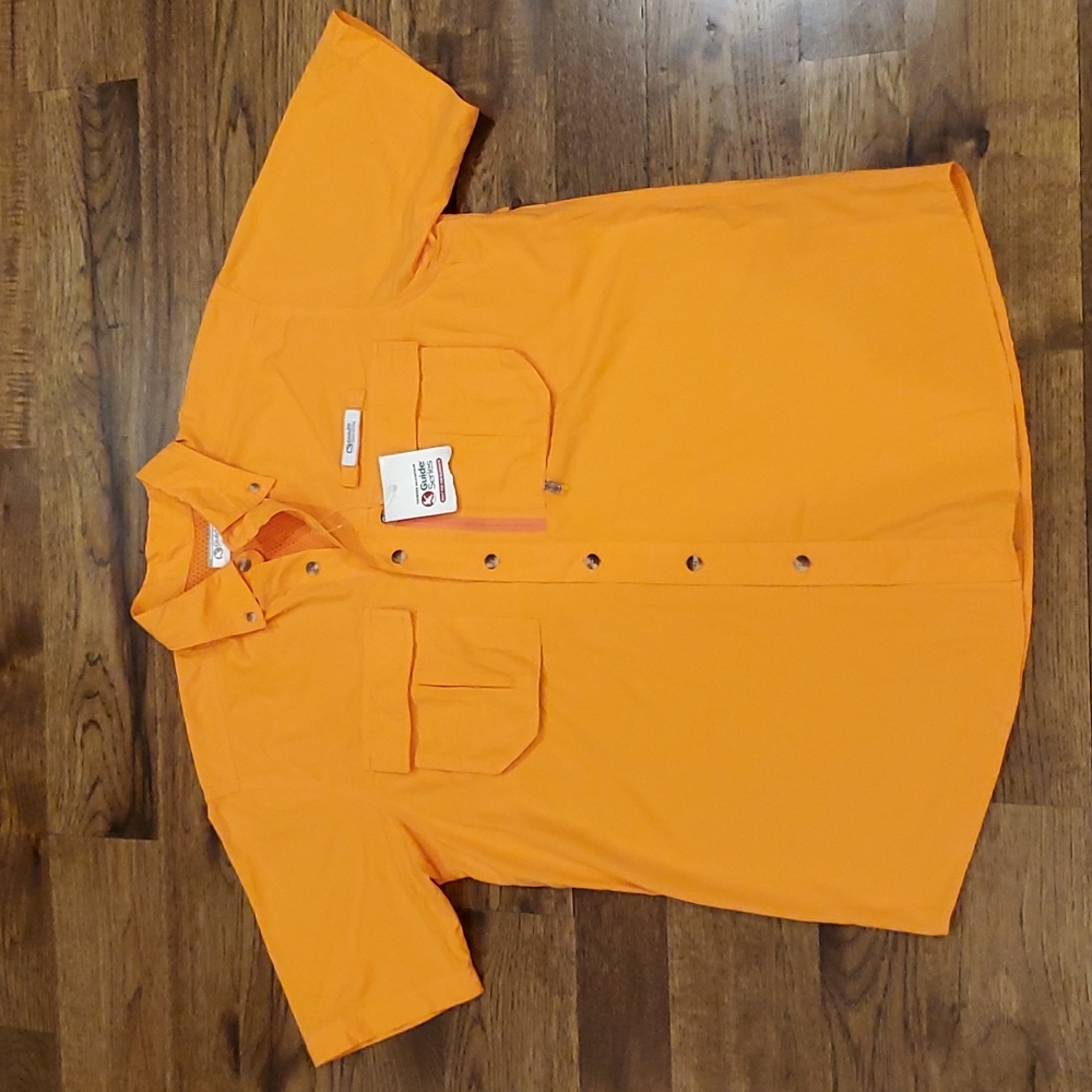 Mens Gander Mountain vented button down size M